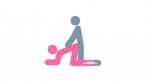Doggy Style Sex Position Illustration