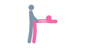 Burning Man Sex Position Illustration