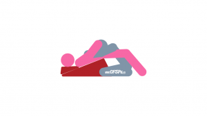 Divine Incline Cunnilingus Position Illustration
