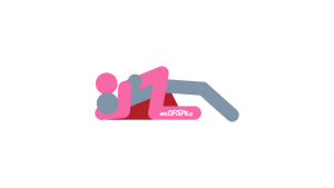 Heart To Heart Sex Position Illustration