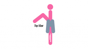 Leg Slider Sex Position Illustration