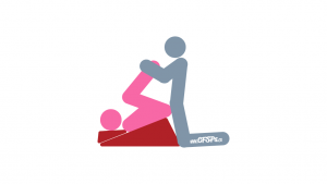 Plow 2 Sex Position Illustration