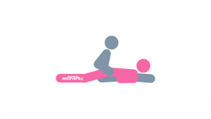Prone Tiger Sex Position Illustration