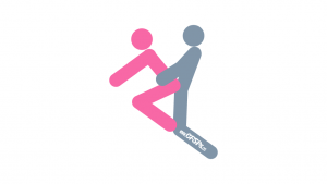 Stair Master Sex Position Illustration