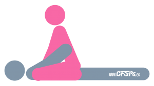 Cowgirl: Woman-On-Top Sex Position Illustration with Deep Penetration