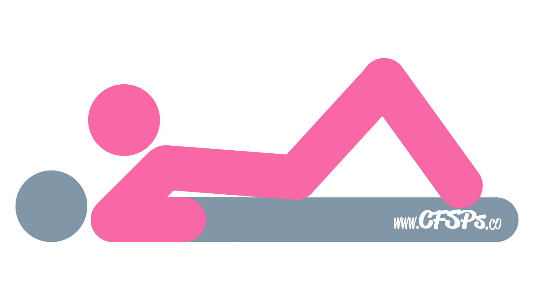 Double Decker Sex Position Diagram This stick figure image depicts a man and woman having sex in the Double Decker sex position. The man is lying on his back with his legs together. The woman is lying on her back on top of him with her knees bent and feet on the bed near his feet, and her elbows supporting her near his shoulders.