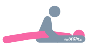 Glowing Juniper: Rear-Entry, Woman-On-Top Sex Position Illustration