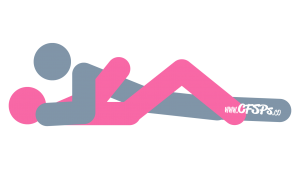 Missionary: Man-On-Top Sex Position Illustration
