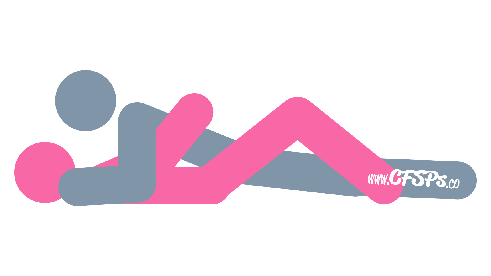 An illustration of the Missionary sex position. This picture demonstrates how Missionary is an intimate, man-on-top sex position with deep penetration.