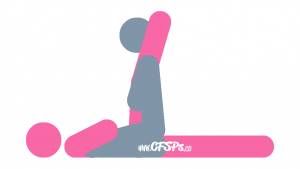 Splitting Bamboo: Husband-On-Top, Kneeling Sex Position Illustration