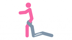 Drive-thru: Wife-On-Top, Standing Cunnilingus Oral Sex Position Illustration