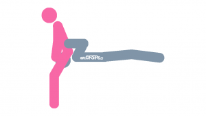 Eve's Ecstasy: Wife-On-Top, Rear-Access Cunnilingus Oral Sex Position Illustration