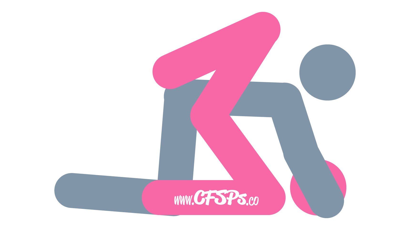 An illustration of the Grip sex position. This picture demonstrates how Grip is a man-on-top sex position where the woman is in control of sex.