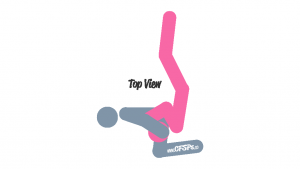 Head Rest: Rear-Access Fellatio Oral Sex Position Illustration