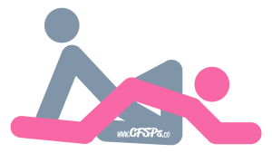 Hinge: Rear-Entry Sex Position Illustration with Deep Penetration
