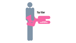 Oral Therapy: Kneeling Fellatio Oral Sex Position Illustration