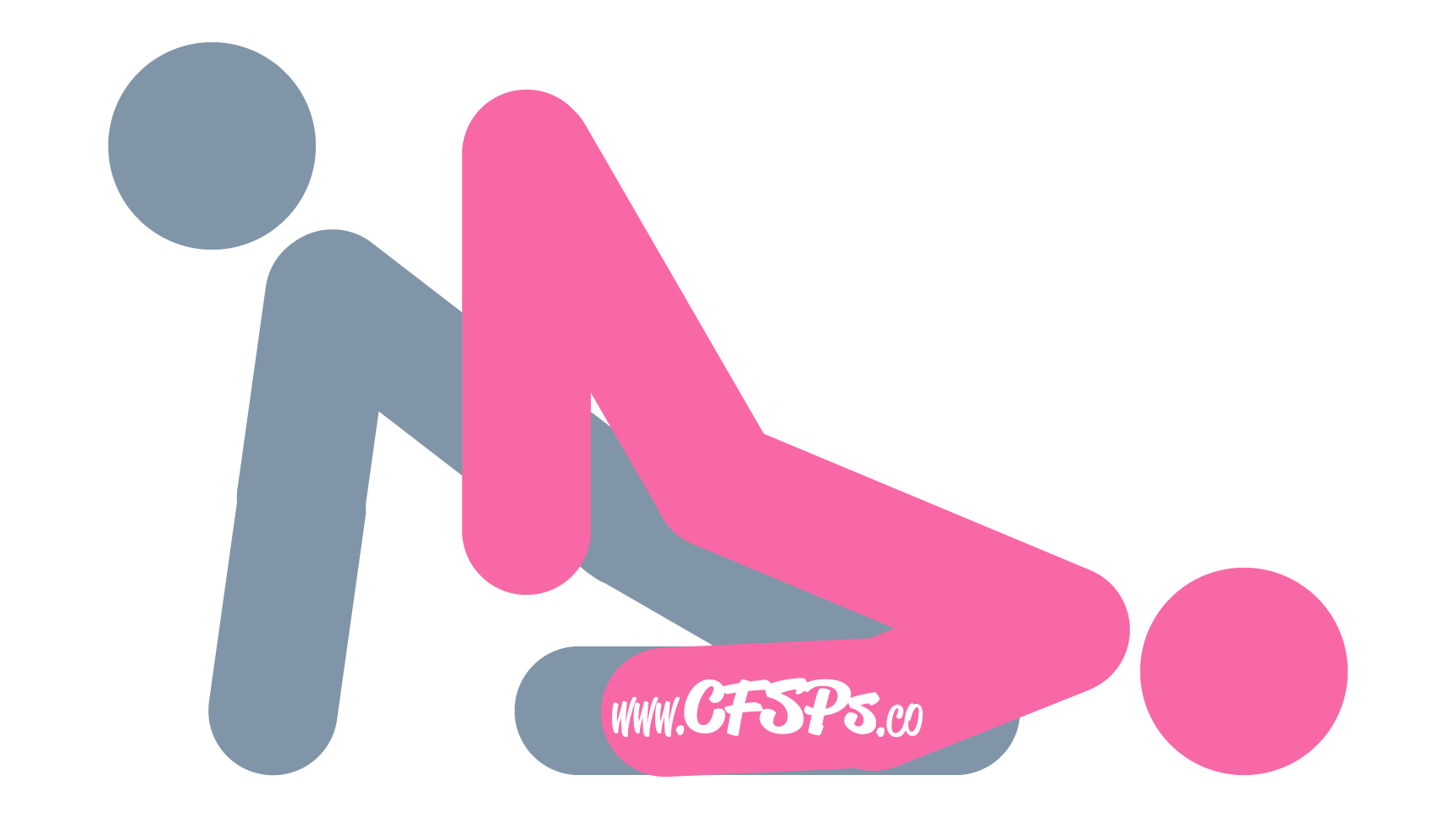 Slip Sex Position Diagram An illustration of the Slip sex position. This picture demonstrates how Slip is a kneeling, woman-on-top sex position with g-spot stimulation.