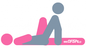 Star: Husband-On-Top Sex Position Illustration