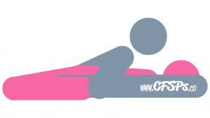 Triumph Arch: Intimate, Husband-On-Top Sex Position Illustration