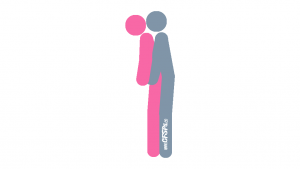Column: Rear-Entry, Standing Sex Position Illustration