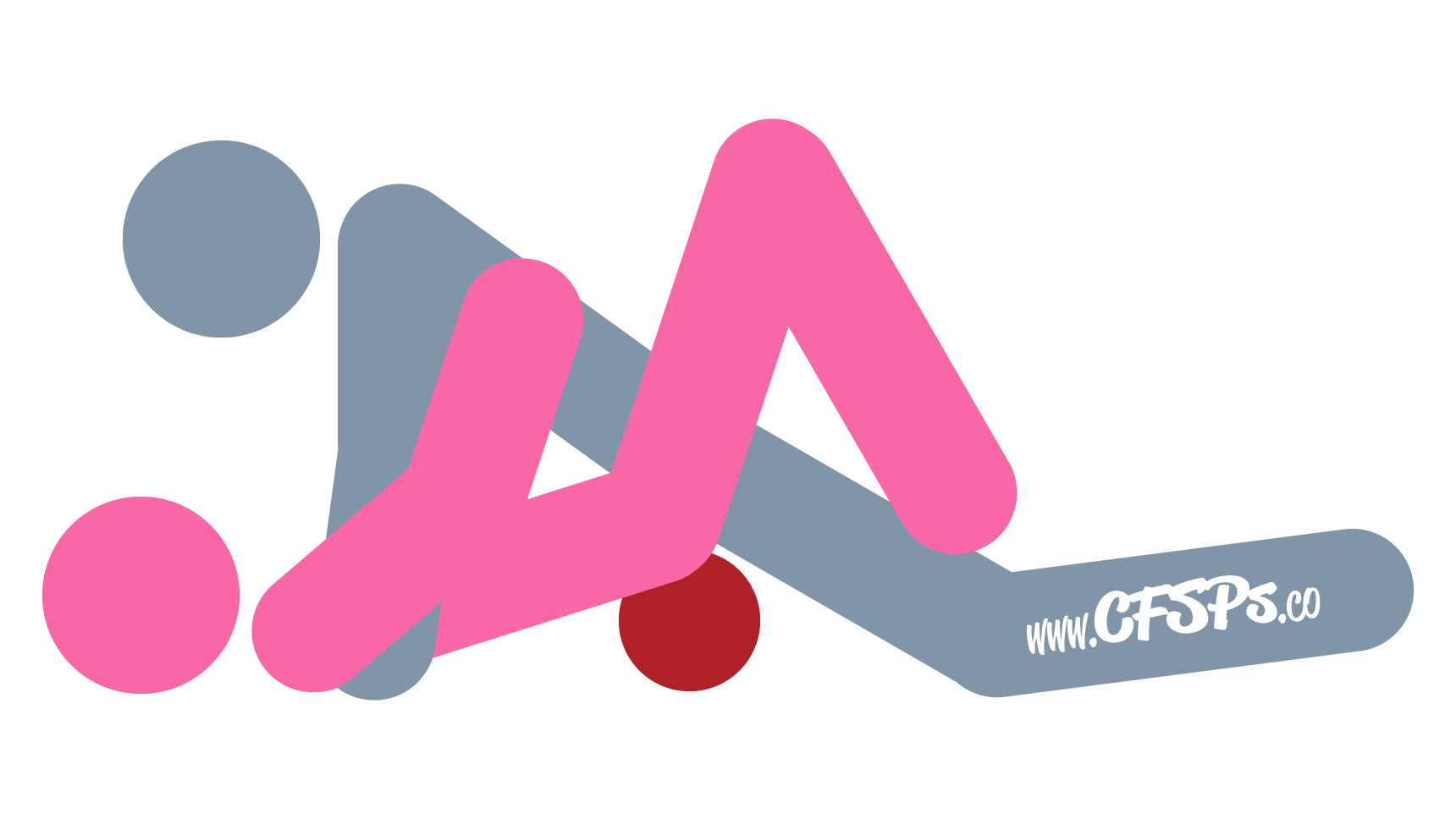 This stick figure image depicts a man and woman having sex in the Circle Driver sex position. The woman is lying on her back with a Liberator Whirl sex pillow under her butt. The man is lying between her legs with his arms supporting his upper body next to her shoulders on the bed.