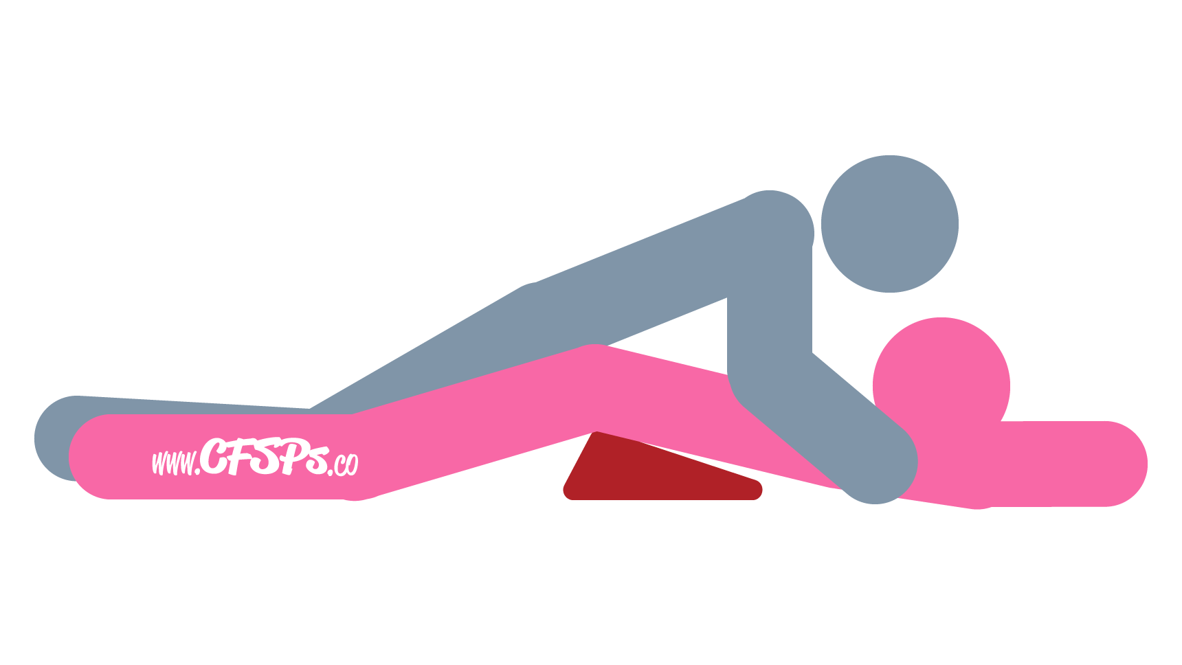 Down Low Sex Position Illustration An illustration of the Down Low sex position. This picture demonstrates how Down Low is a from-behind sex position with strong g-spot stimulation that's enjoyed using a Liberator Wedge sex pillow.