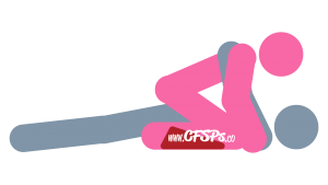 Rodeo: Woman-On-Top Sex Position Illustration Using a Sex Pillow