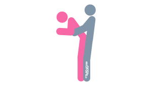 Take Me Now: Standing, Rear-Entry Sex Position Illustration