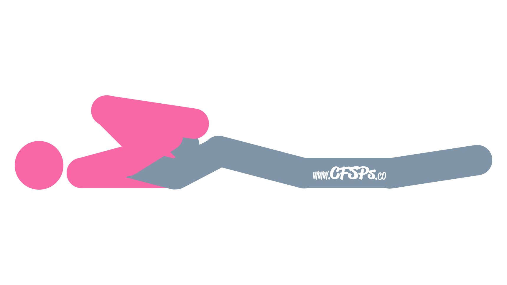 An illustration of the San Francisco Treat sex position. This picture demonstrates how San Francisco Treat is a cunnilingus oral sex position that lifts the woman's vulva to make it more accessible.