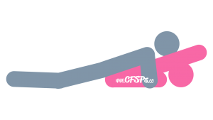 Foot In Mouth: Man-On-Top Sex Position Illustration with Deep Penetration