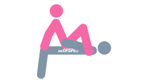 Hand Jive: Woman-On-Top Sex Position Illustration