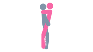 Extension Cord: Intimate, Standing Sex Position Illustration