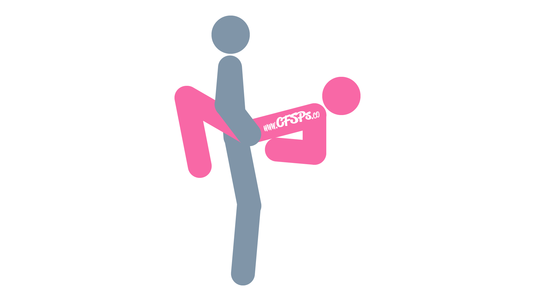 An illustration of the Swing Fling sex position. This picture demonstrates how Swing Fling is a sex position enjoyed using a swing and has great g-spot stimulation.