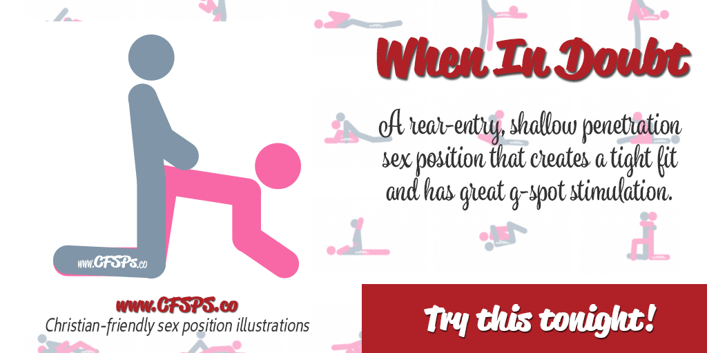 Shallow pentration sex positions