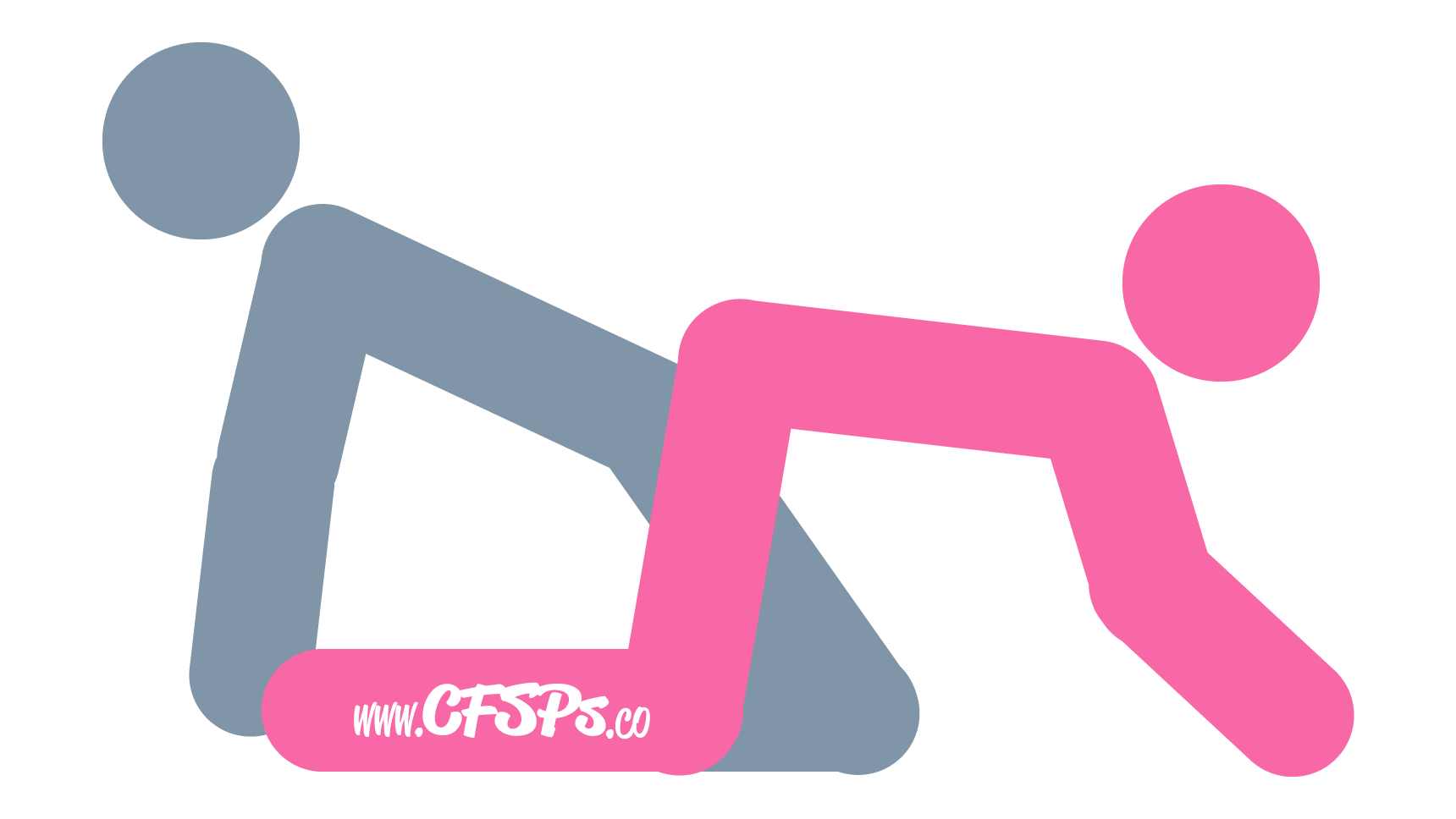 An illustration of the Night Crawler sex position. This picture demonstrates how Night Crawler is a rear-entry sex position where either partner can take control of the lovemaking.