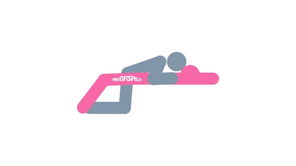 Laid Back: Intimate, Husband-On-Top Sex Position Illustration