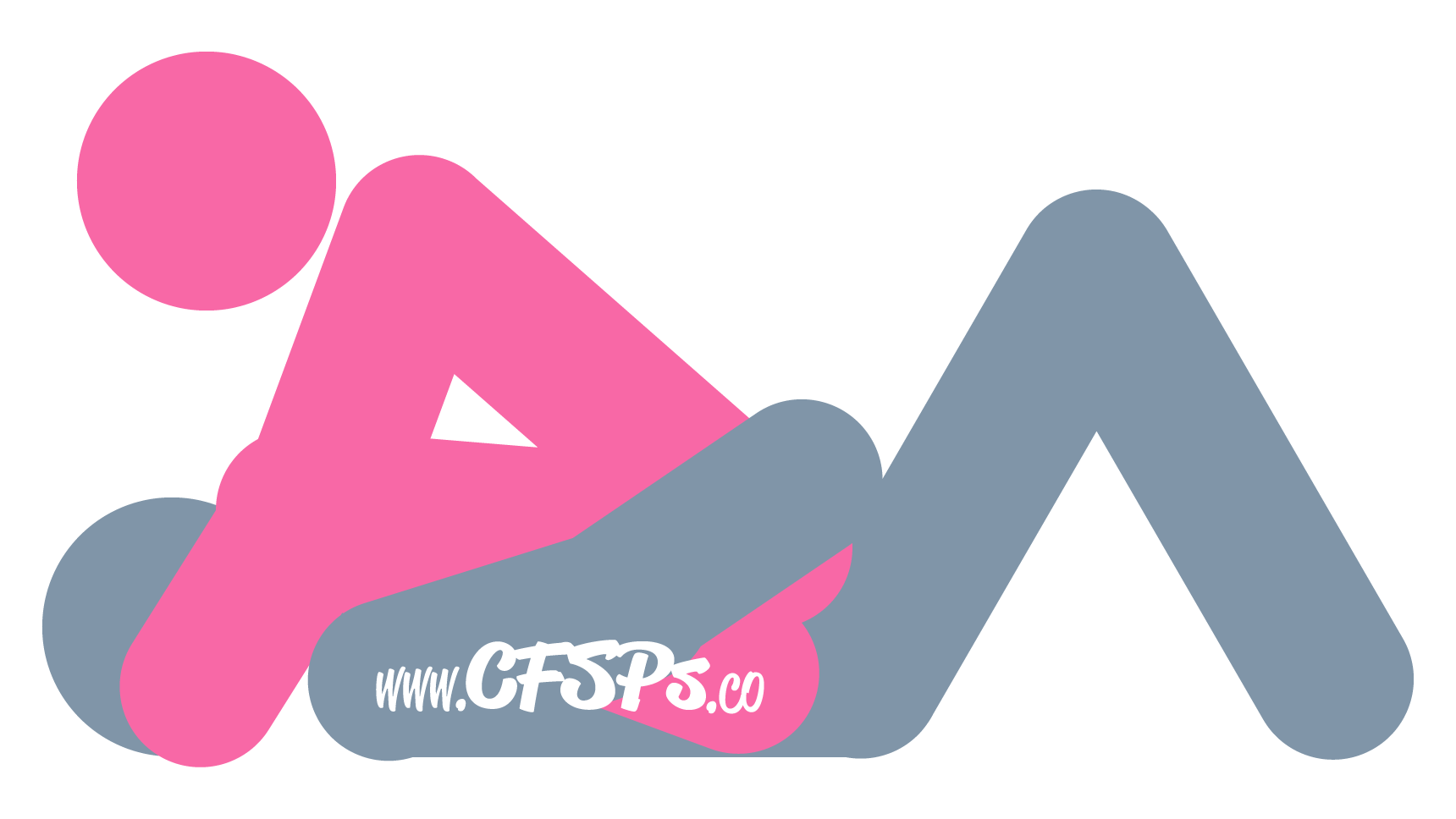 Fast Romp Sex Position Diagram This stick figure image depicts a man and woman having sex in the Fast Romp sex position. The man is lying on his back with his knees bent and feet on the bed. The woman is straddling her husband with her feet on the bed near the sides of his butt, and she's supporting her upper body with her arms near his shoulders.