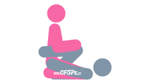 Amazon 2: Woman-On-Top, Kneeling Sex Position Illustration