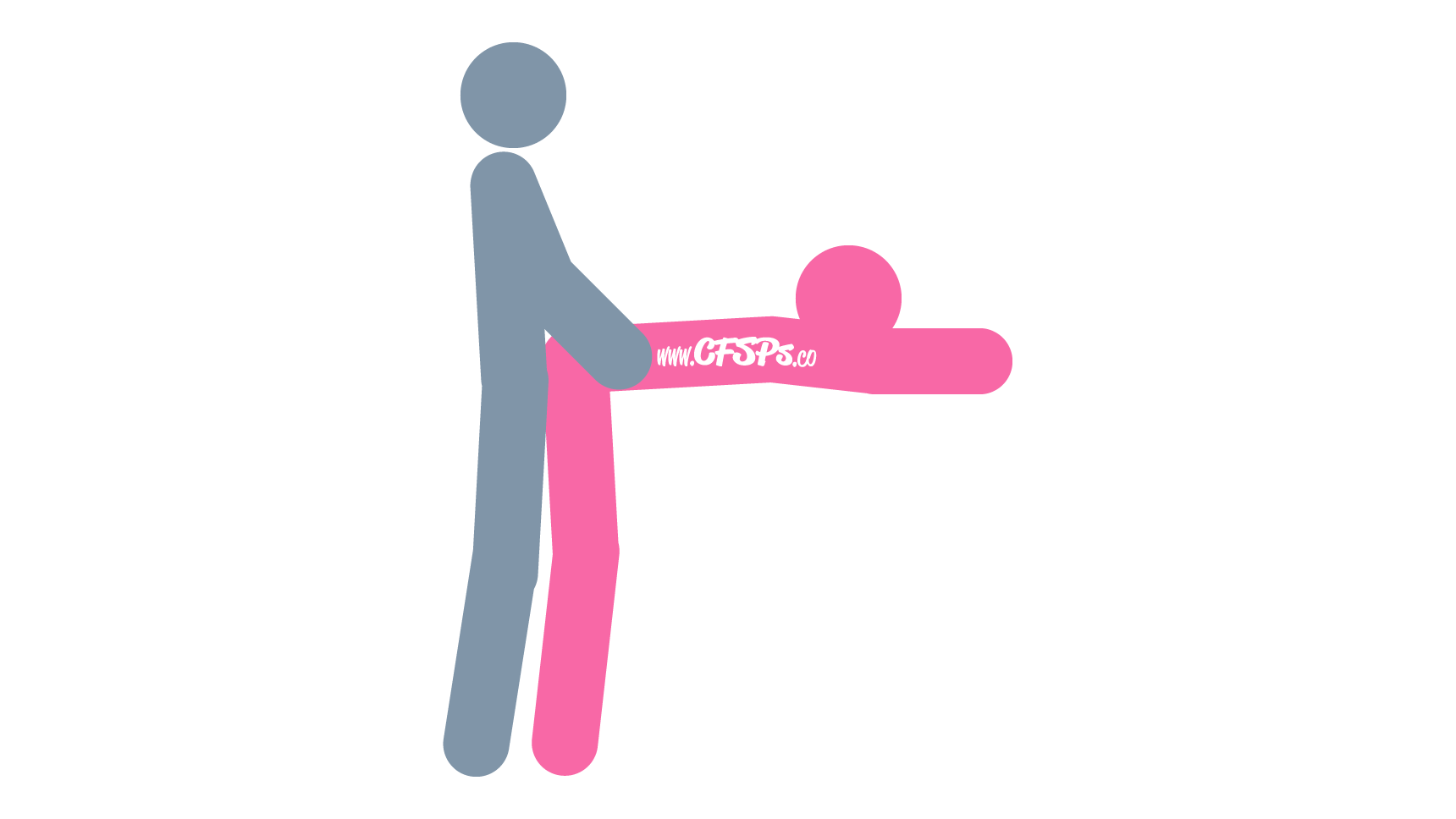 An illustration of the Man On Fire sex position. This picture demonstrates how Man On Fire is a standing, rear-entry sex position with good g-spot stimulation that's enjoyed using the edge of the bed.