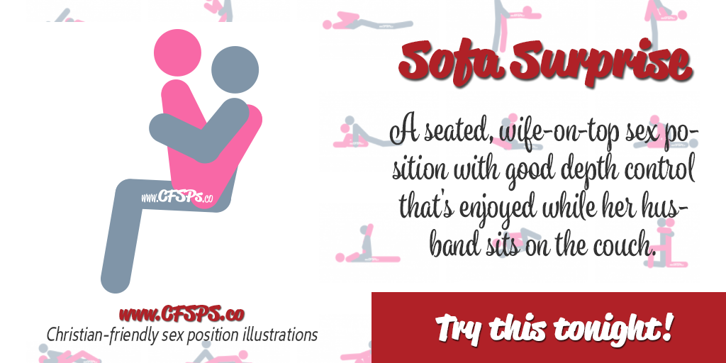 Sofa Surprise Seated Woman On Top Sex Position