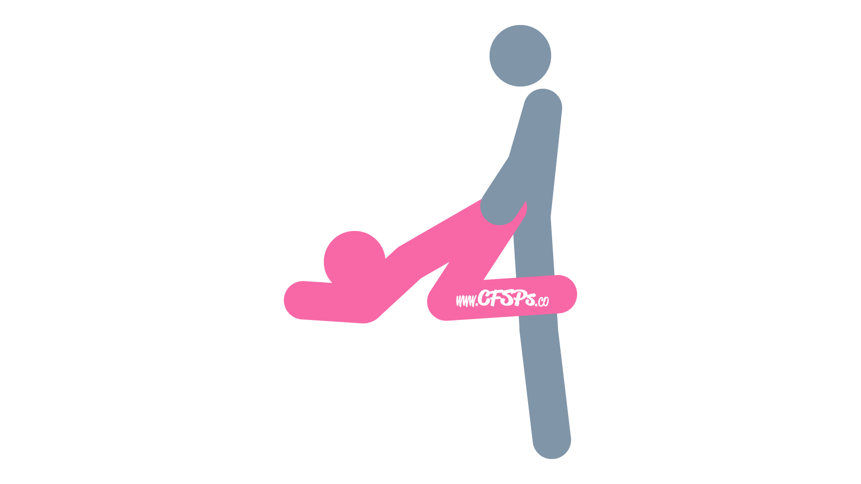 Beep Beep Sex Position Illustration An illustration of the Beep Beep sex position. This picture demonstrates how Beep Beep is a from-behind, standing sex position with great g-spot stimulation that's enjoyed at the edge of the bed.
