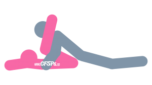 Squashing the Deckchair: Man-On-Top, Deep Penetration Sex Position Illustration