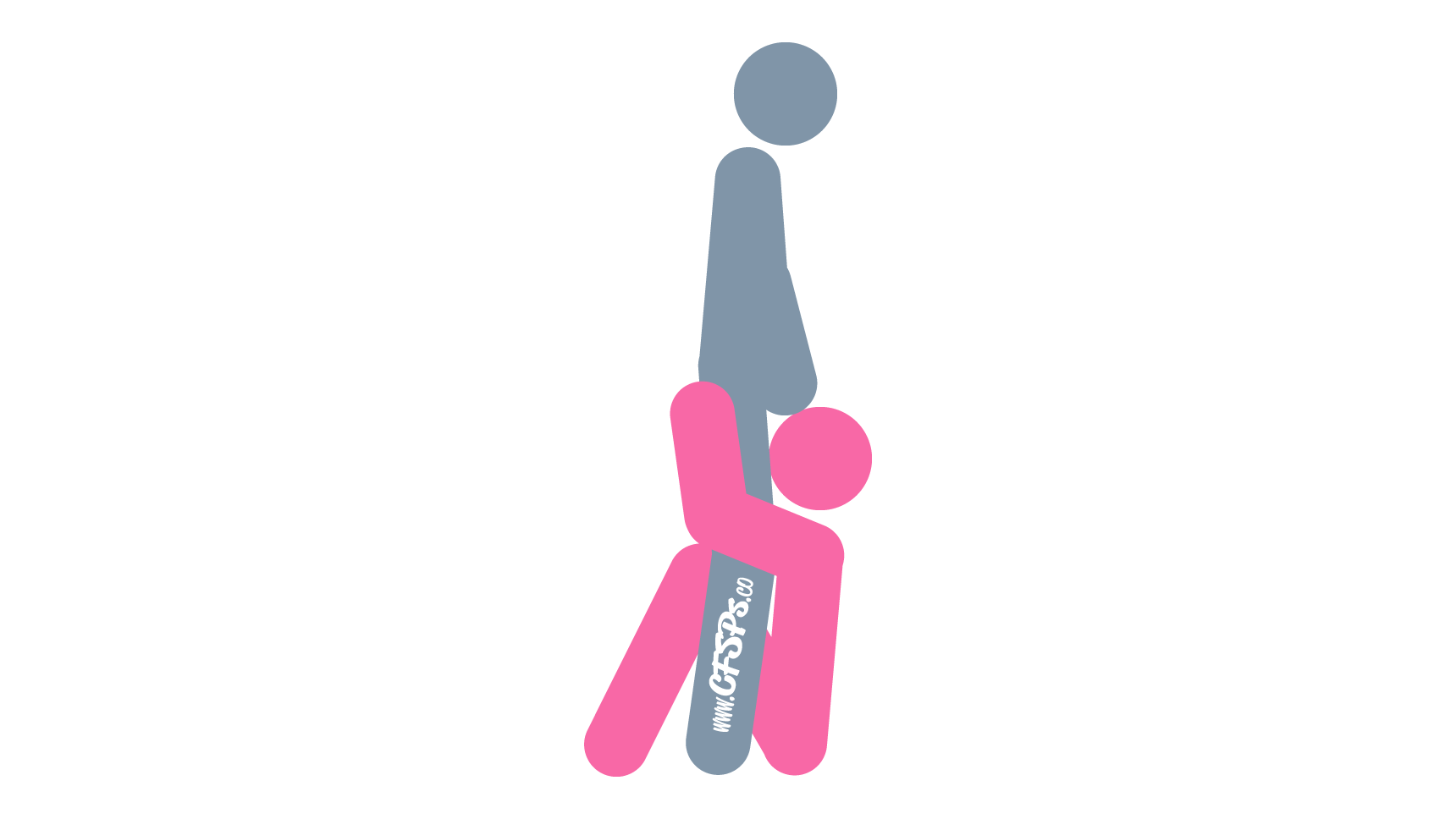 Fire Hydrant Fellatio Position Diagram An illustration of the Fire Hydrant fellatio position. This sex picture demonstrates how Fire Hydrant is a standing blowjob position where the woman sits between the man's legs while he holds her head and gently thrusts.