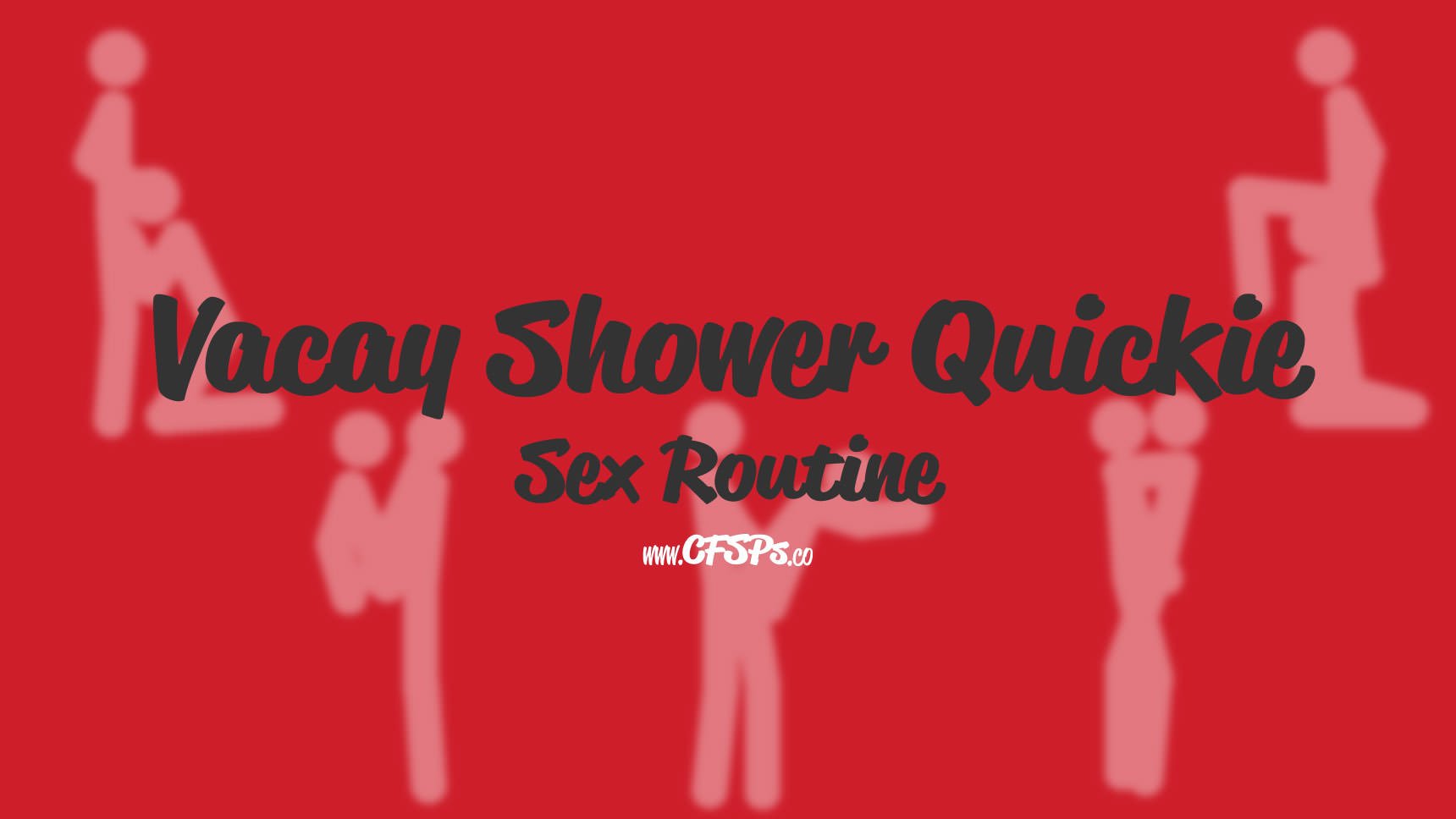 Vacay Shower Quickie Sex Routine