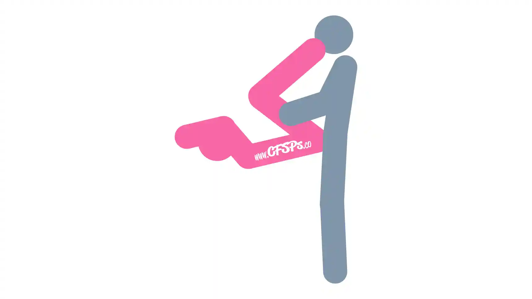 Armrest Yes Sex Position This stick figure image depicts a man and woman having sex in the Armrest Yes sex position. The woman is lying on the recliner or sofa with her butt on the armrest and her body on the seat cushion. Her legs are up in the air, and her knees are slightly bent. The man is standing near the armrest, holding her legs for support.