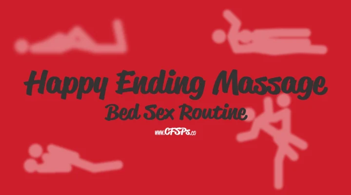 Happy Ending Massage Bed Sex Routine