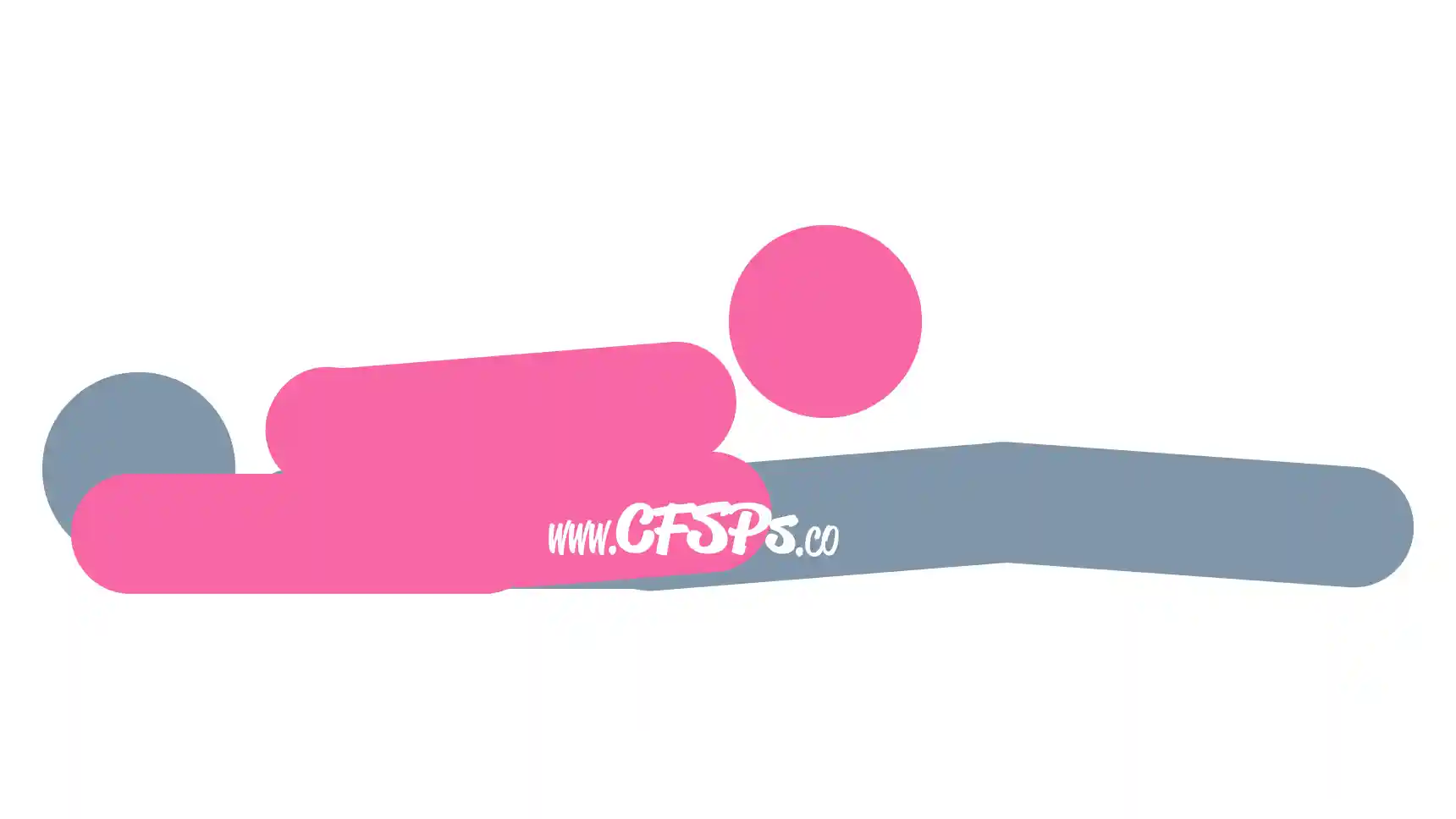 Sliding Twin Fawns Breast Sex Position This stick figure image depicts a man and woman engaging in breast sex during foreplay. The man is lying on his back, and the woman is straddling his chest and leaning forward so that his penis is between her breasts.